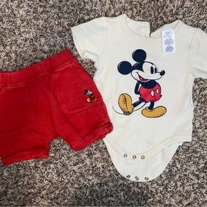 Mickey Mouse infant outfits